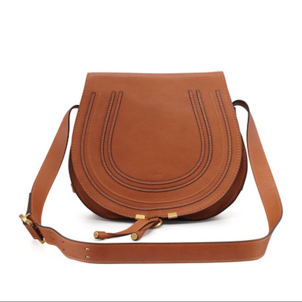 CHLOÉ Marcie Medium Leather Cross Body Bag NEW